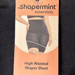 Shapermint Essentials Black Shaping Shorts. Shapewear. NWT